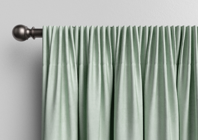 Faux Suede, Duckegg - Made to Measure Curtains - Image 9